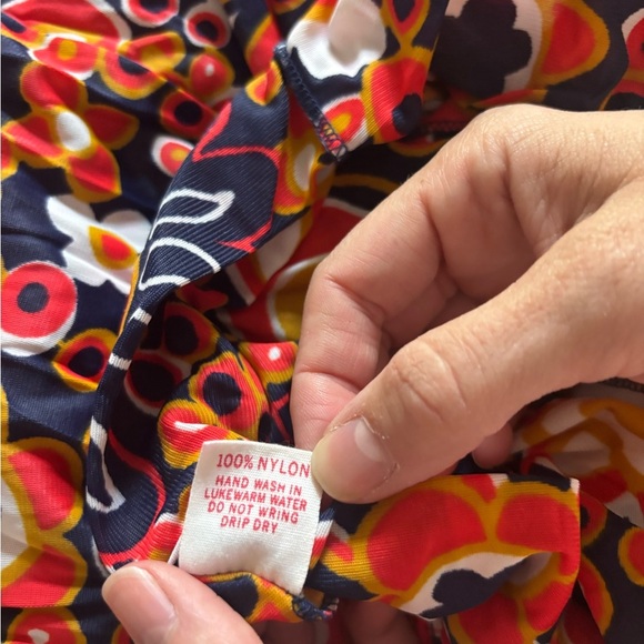 Vintage 1970's Speedo Hawaiian Dress Floral Retro Beach Maxi Dress - Picture 6 of 8